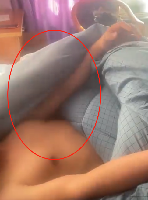 男子高烧近40度睡觉掀被子直冒烟