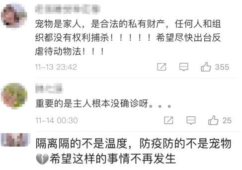 央视网评隔离宠物狗被扑杀：别拿别人的宠物当畜生