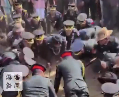 印度陆军参谋长和军官一起做俯卧撑被指不标准