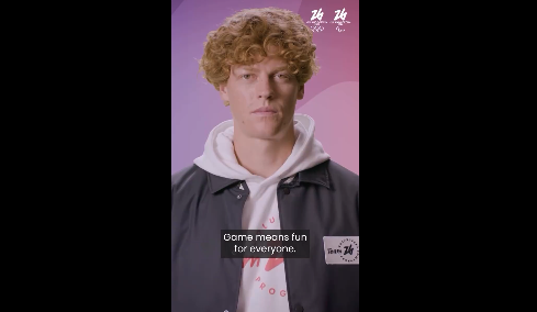 意大利网球运动员辛纳成为2026冬奥会志愿者形象大使