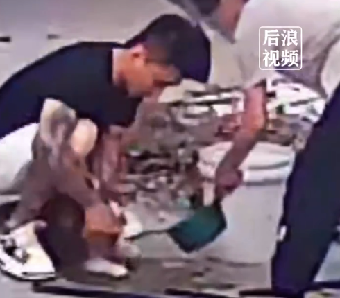 小狗叼回死老鼠吃 主人眼疾手快救下狂洗狗嘴