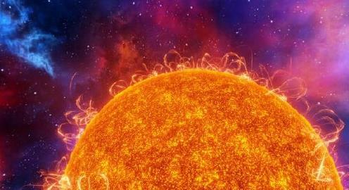 如果太阳变成一颗蓝色的恒星，地球会怎么样？