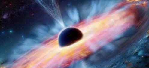 韦伯太空望远镜捕捉到宇宙早期“暴饮暴食”后的怪物黑洞打盹