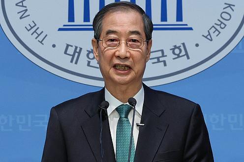 韓國內亂特檢組對前國務總理韓德洙提出起訴