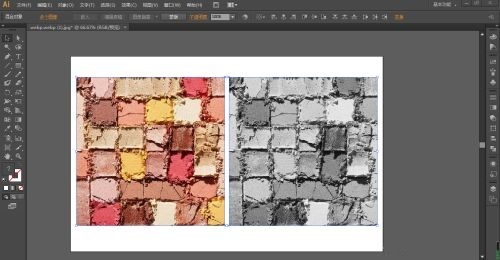 Adobe Illustrator如何把彩色变成无色