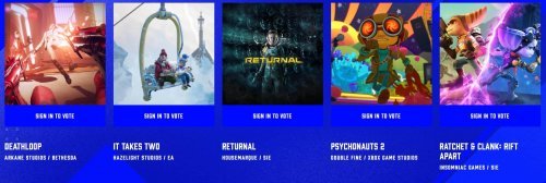 TGA 2021年度游戏颁奖典礼获奖名单汇总