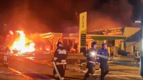 俄媒：马哈奇卡拉加油站爆炸事件已致27人死亡，75人受伤