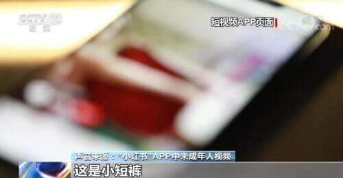 小红书被曝推送未成年人身体隐私 这些短视频从何而来？
