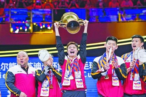 国羽第13次夺得苏杯：3∶0战胜韩国，实现三连冠！