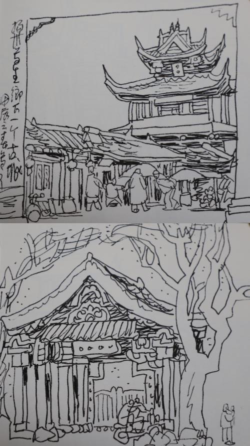“走遍中国·扬州文化行”中国画名家采风写生活动走进扬州