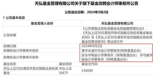 普华永道解聘潮蔓延 多家基金公司纷纷换所应对