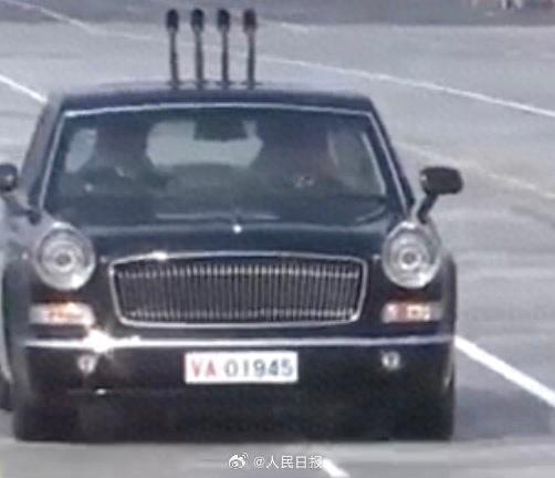 细节泪目,阅兵车牌号1945和2025