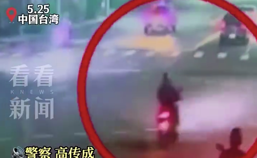 女子騎車闖紅燈失控自撞身亡 警方表示：正調(diào)取監(jiān)控依法調(diào)查