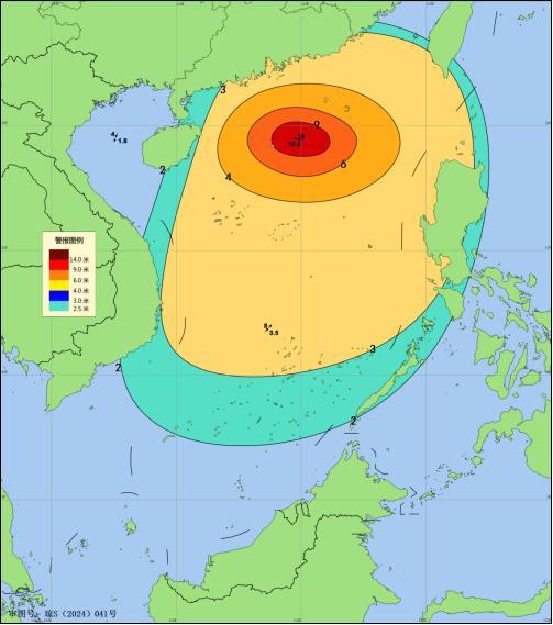 国家海洋预报台发布海浪橙色警报