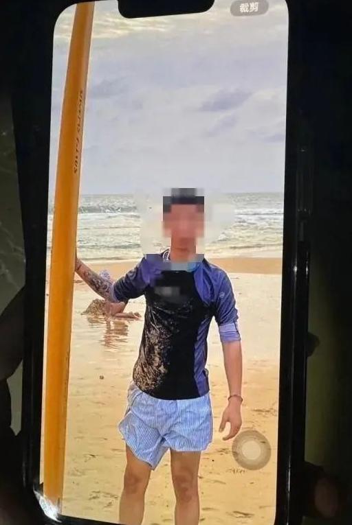 中国游客在普吉岛海滩游泳后失踪