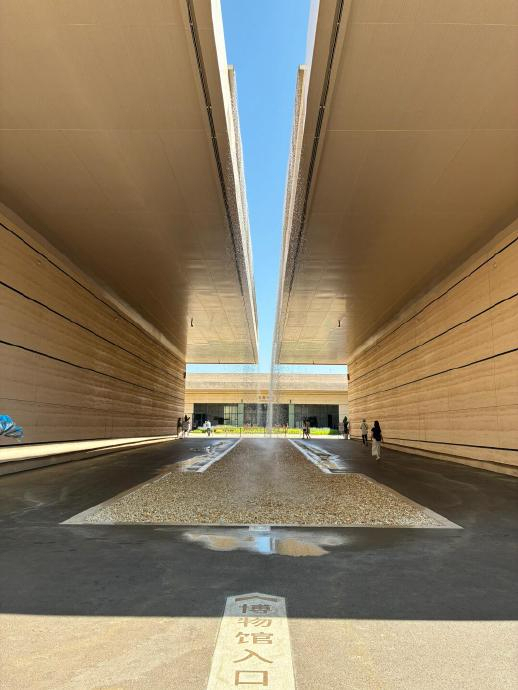 在大河村遗址博物馆对话五千年