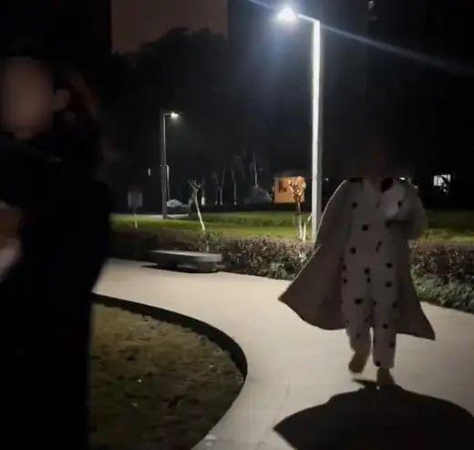 重慶一女子打傷男子被立案,，男子：我問她遛狗為何不牽繩,，她打我耳光