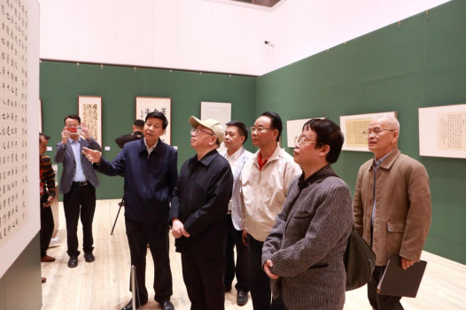 敬畏经典——罗殿龙临创楷书作品展 在中国国家画院美术馆开幕