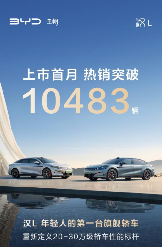 比亚迪汉L唐L上市首月销量均破万 热销势头强劲