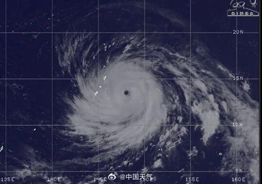 台风巴威影响我国可能性进一步增大 路径仍存不确定性
