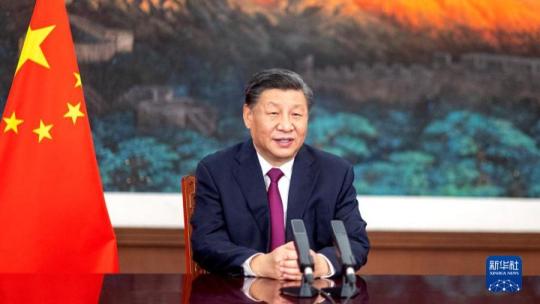 سخنرانی ویدیویی رهبر چین در اجلاس جهانی ترویج تجارت و سرمایه‌گذاری
