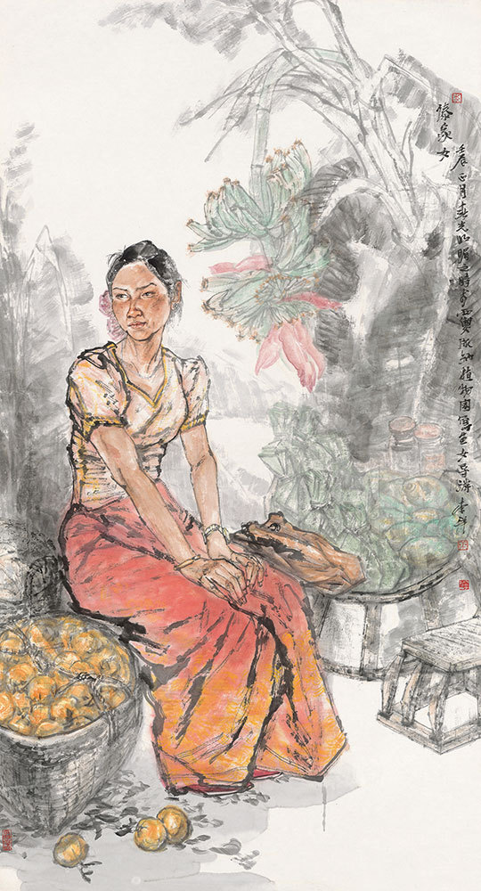 写生作品化——著名画家李洋讲中国画写生到创作的转化_山东站_中华网