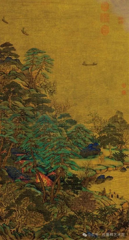 庄景辉·银箔系列金碧山水 | 将山水从宁静的古画中唤醒，注入鲜活的当代气息