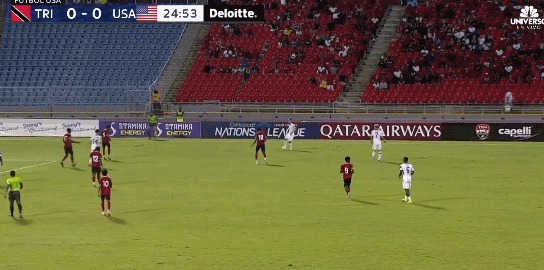 1-2输球,总分4-2!美国杀进美洲杯:巴萨租将失控20秒2黄