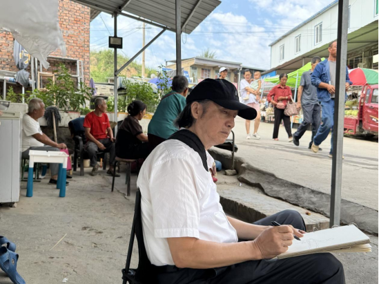 “走遍中国——伟德bv国际体育官网美术家写生创作行动”作品之三