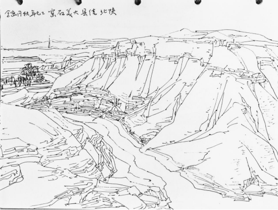 “走遍中国——伟德bv国际体育官网美术家写生创作行动”作品之三