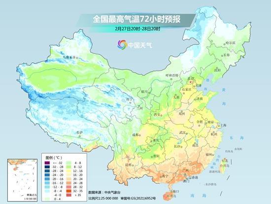 全国大部地区“回暖”，春意扑面而来