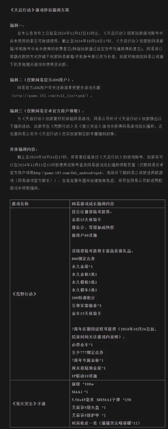 上线仅45天宣布停运，又一家大厂踩了英雄射击手游的坑 网易《天启行动》夭折