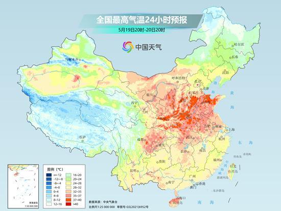 北方熱熱熱熱熱 南方雨雨雨雨雨 南北天氣大不同