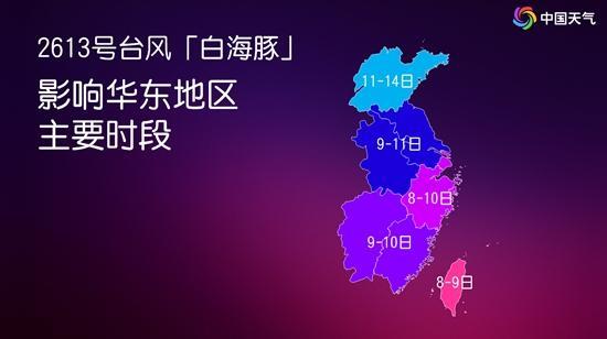 台风白海豚 降雨进程表