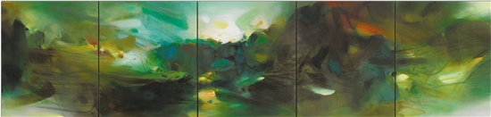 “光辉万象——朱德群艺术回顾展”丨高世名：朱德群的绘画是快乐的艺术