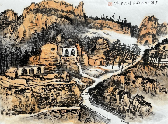 “走遍中国——伟德bv国际体育官网美术家写生创作行动”作品之三