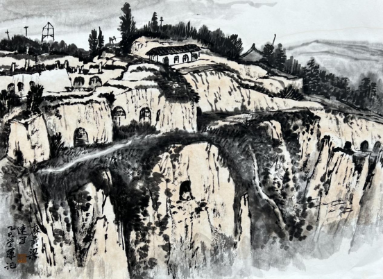 “走遍中国——伟德bv国际体育官网美术家写生创作行动”作品之三