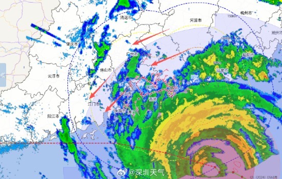 24日凌晨至上午风雨最强！深圳三防指挥部提醒市民：非必要不外出