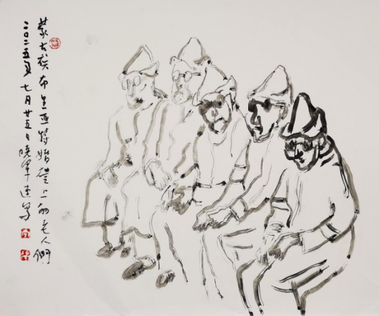 走遍中国:写生团邂逅布里亚特草原婚礼