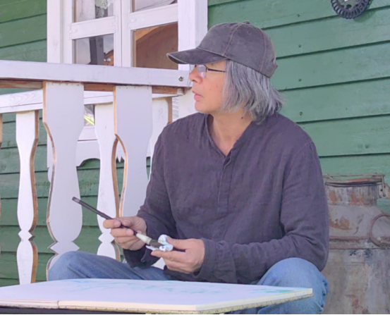 “走遍中国”:以画笔镌刻恩和小镇的独特诗韵