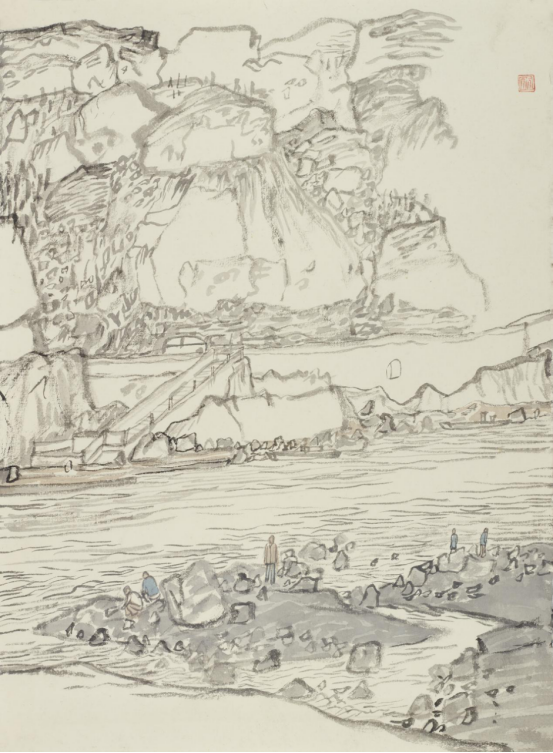 “走遍中国——伟德bv国际体育官网美术家写生创作行动”作品之三