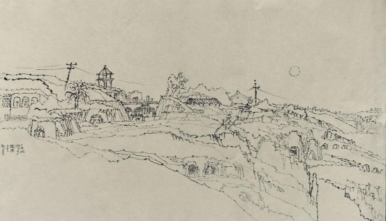 “走遍中国——伟德bv国际体育官网美术家写生创作行动”作品之三