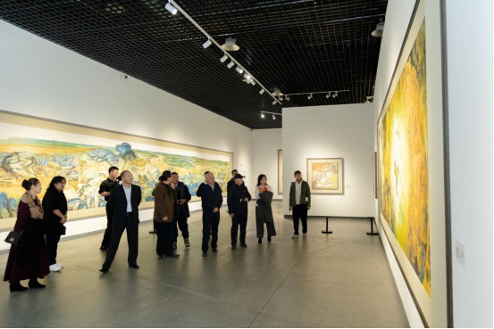 丝绸之路——杨晓阳丝路四十年美术创作暨文献展（新疆站）在新疆美术馆开幕