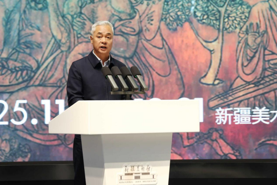 丝绸之路——杨晓阳丝路四十年美术创作暨文献展（新疆站）在新疆美术馆开幕