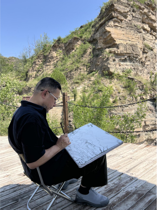 “走遍中国——伟德bv国际体育官网美术家写生创作行动”作品之三