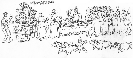 “走遍中国——伟德bv国际体育官网美术家写生创作行动”作品之一