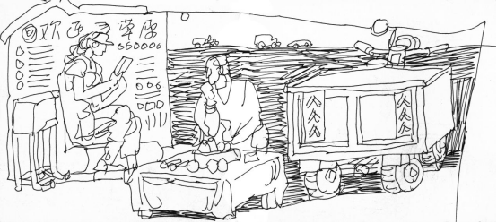 “走遍中国——伟德bv国际体育官网美术家写生创作行动”作品之一