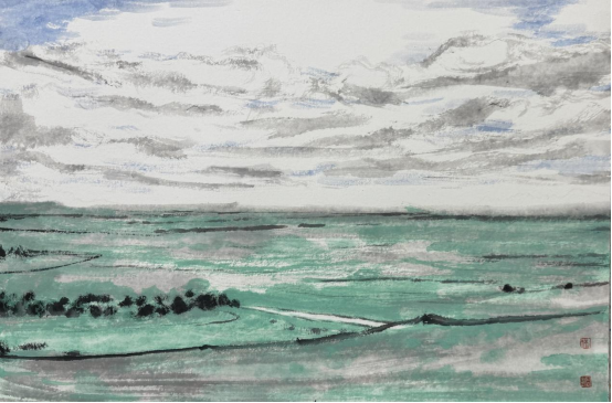 “走遍中国——伟德bv国际体育官网美术家写生创作行动”作品之三