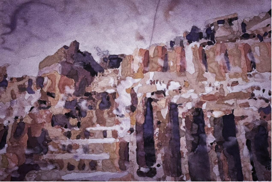 “走遍中国——伟德bv国际体育官网美术家写生创作行动”作品之三