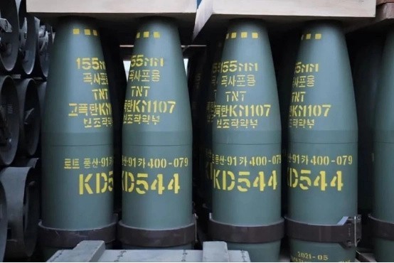 美媒:美方采购10万枚韩产炮弹援乌